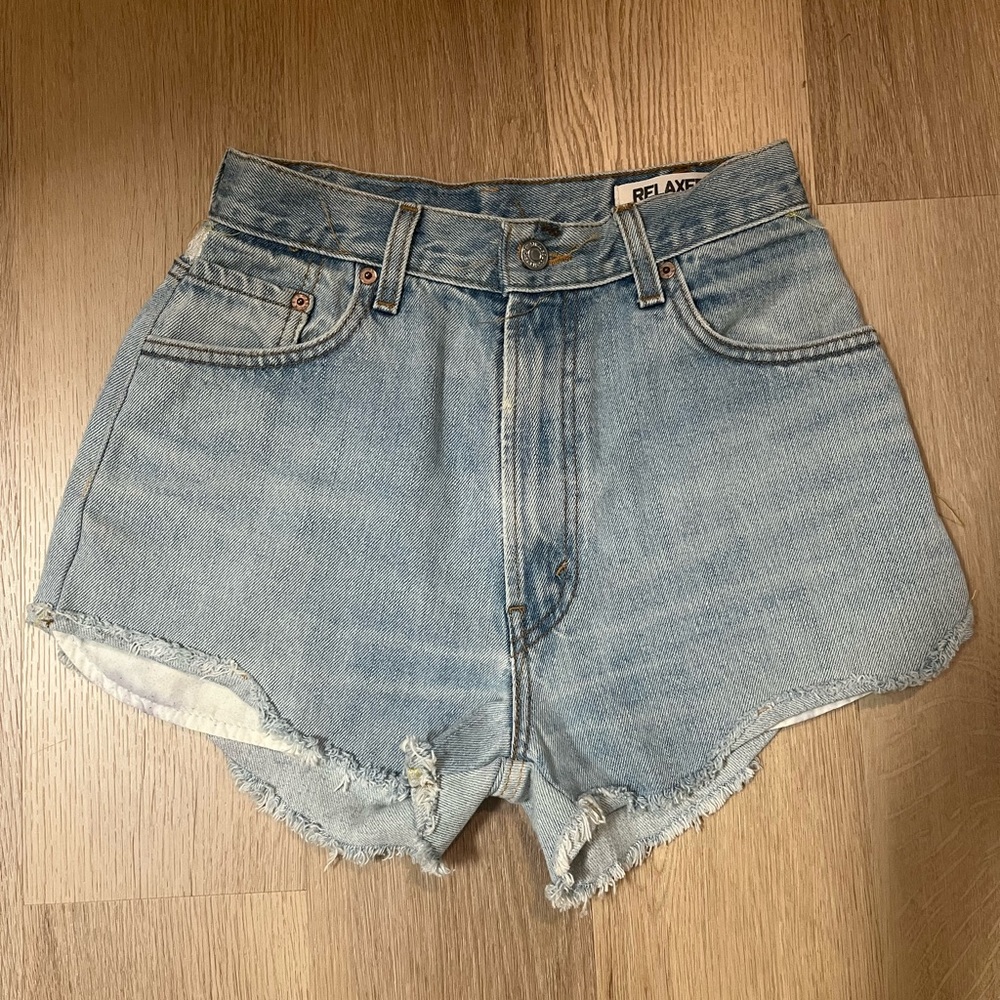 Levi’s denim cut off shorts